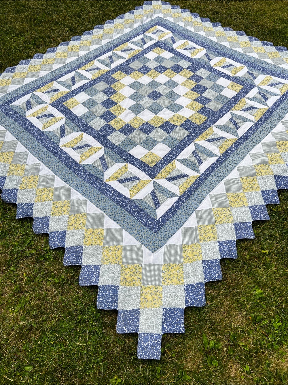 Vintage Quilted Blanket